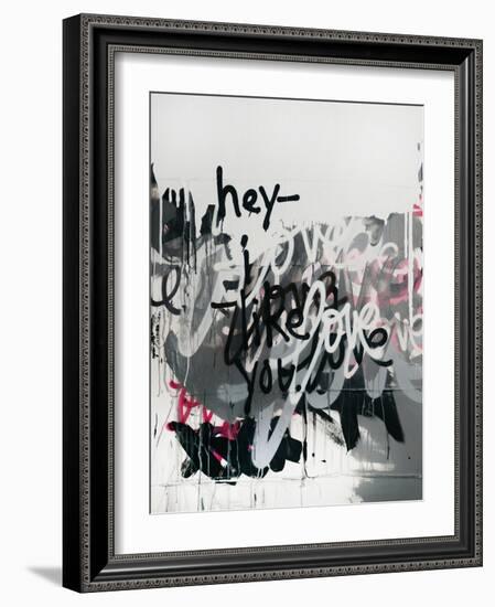 Love is a Mess I-Kent Youngstrom-Framed Art Print