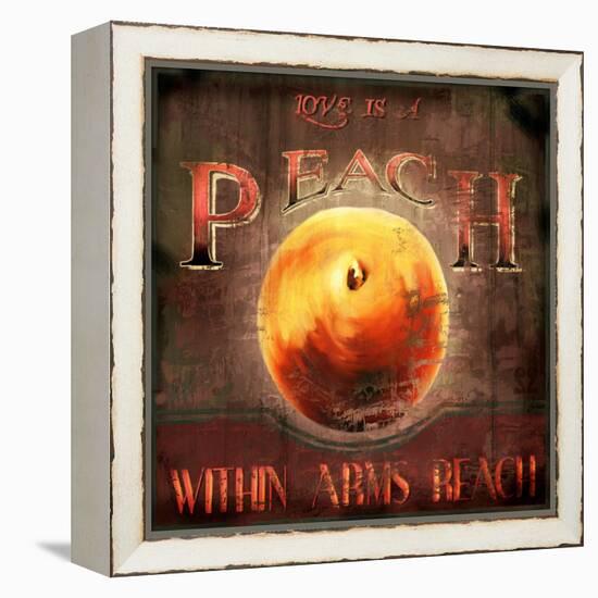 Love Is a Peach-Joel Christopher Payne-Framed Premier Image Canvas