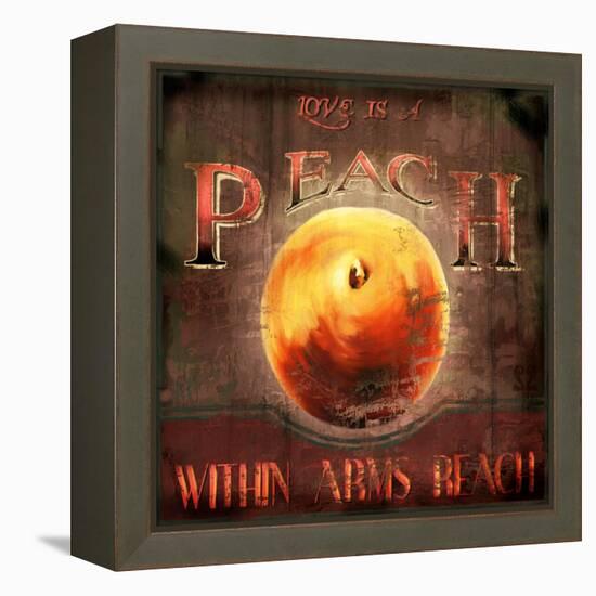 Love Is a Peach-Joel Christopher Payne-Framed Premier Image Canvas