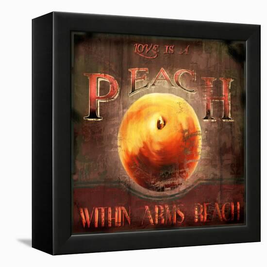 Love Is a Peach-Joel Christopher Payne-Framed Premier Image Canvas