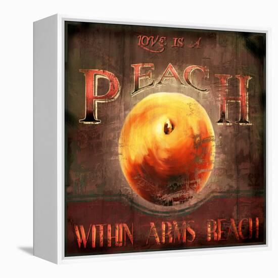 Love Is a Peach-Joel Christopher Payne-Framed Premier Image Canvas