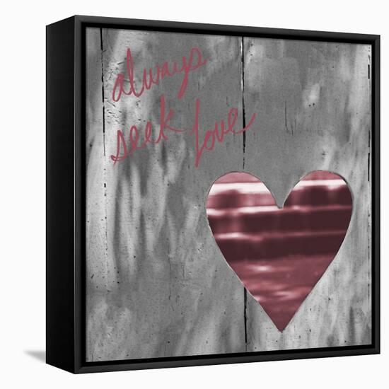 Love Is All around II (Always Seek Love)-Gail Peck-Framed Stretched Canvas