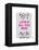 Love Is All You Need Illustration-Fab Funky-Framed Stretched Canvas