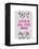 Love Is All You Need Illustration-Fab Funky-Framed Stretched Canvas