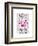 Love Is All You Need Illustration-Fab Funky-Framed Art Print