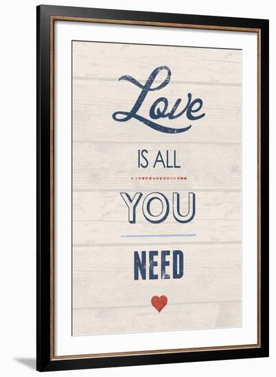 Love is All You Need-Tom Frazier-Framed Giclee Print