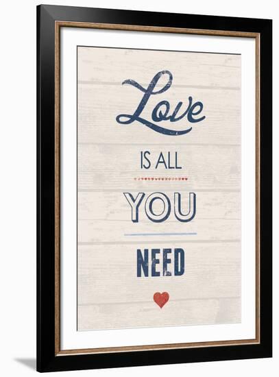 Love is All You Need-Tom Frazier-Framed Giclee Print