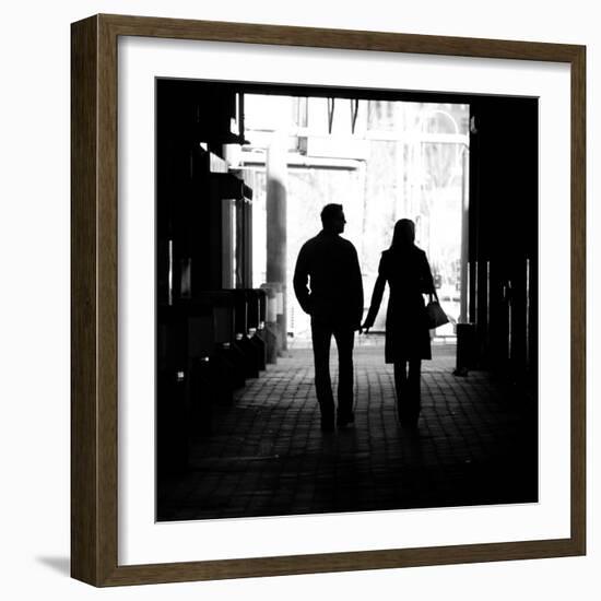 Love Is Brightest in the Dark-Sharon Wish-Framed Photographic Print