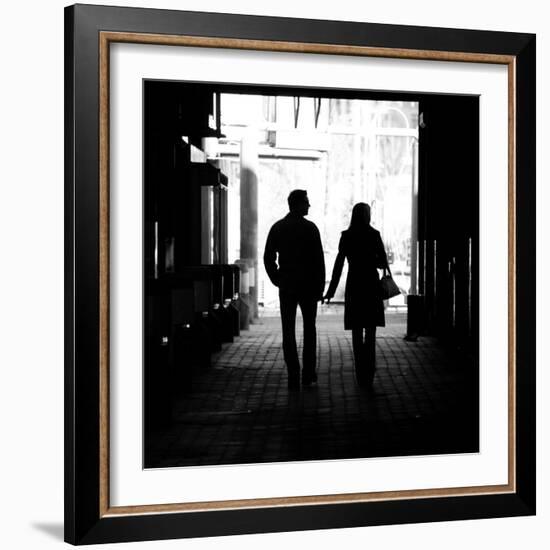 Love Is Brightest in the Dark-Sharon Wish-Framed Photographic Print