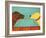 Love Is Chocolate Yellow-Stephen Huneck-Framed Giclee Print