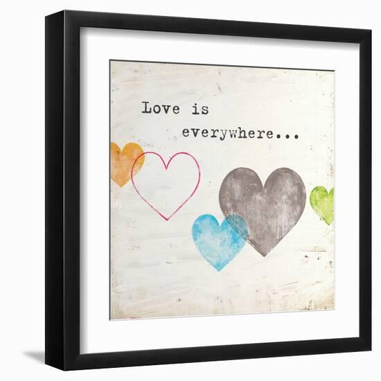 Love Is Everywhere-Mimi Marie-Framed Art Print