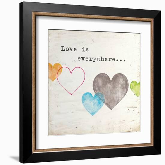 Love Is Everywhere-Mimi Marie-Framed Art Print