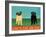 Love Is Give And Take Black And Tan Pugs-Stephen Huneck-Framed Giclee Print