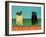 Love Is Give And Take Black And Tan Pugs-Stephen Huneck-Framed Giclee Print