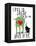 Love Is Great-Ginger Oliphant-Framed Stretched Canvas