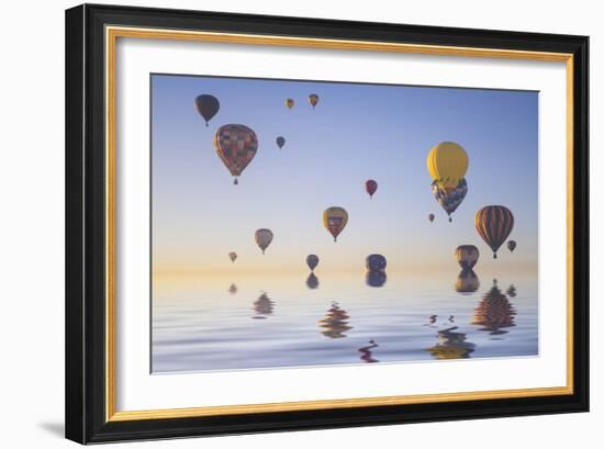 Love is in Air IV-Moises Levy-Framed Photographic Print