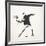 Love Is in the Air-Banksy-Framed Giclee Print