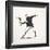 Love Is in the Air-Banksy-Framed Giclee Print