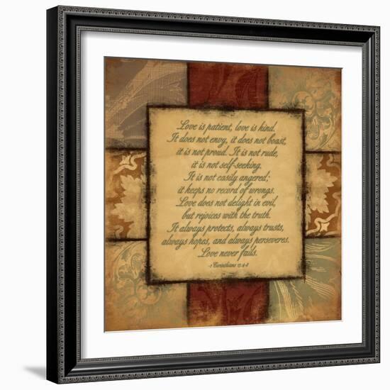 Love Is Kind-Jace Grey-Framed Art Print