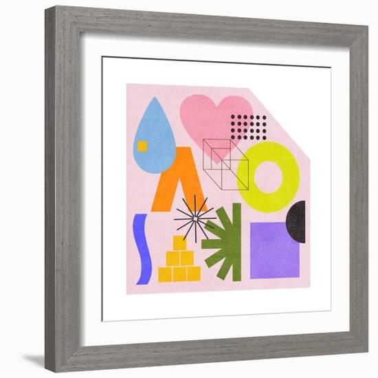 Love is Love IV-Melissa Wang-Framed Art Print