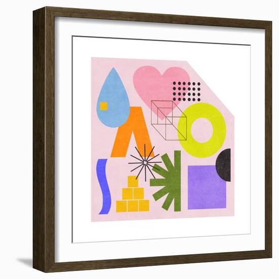 Love is Love IV-Melissa Wang-Framed Art Print