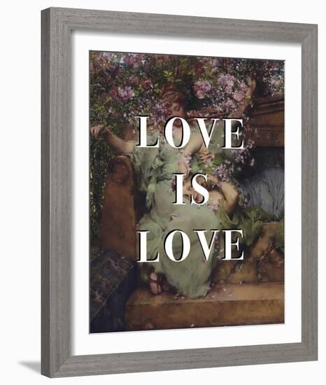 Love is Love-Eccentric Accents-Framed Giclee Print