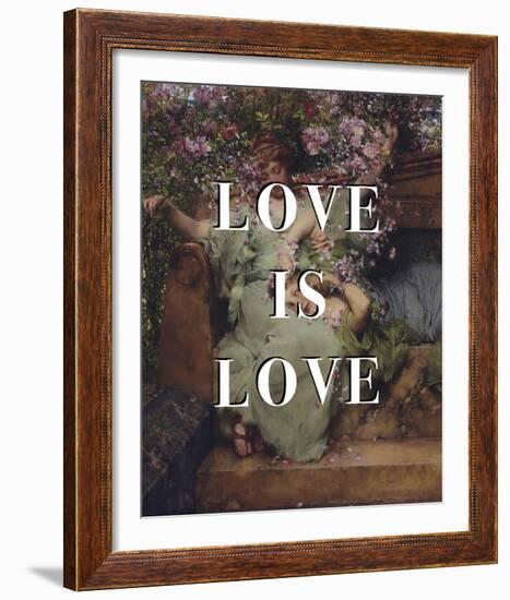 Love is Love-Eccentric Accents-Framed Giclee Print