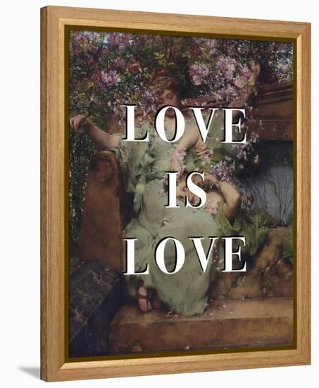 Love is Love-Eccentric Accents-Framed Stretched Canvas