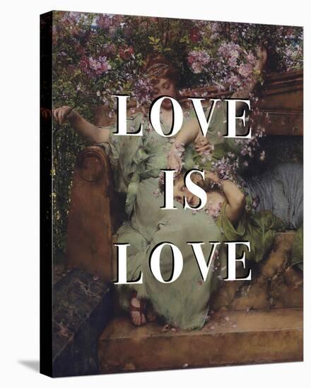 Love is Love-Eccentric Accents-Framed Stretched Canvas