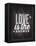 Love is the Answer-Kimberly Allen-Framed Stretched Canvas