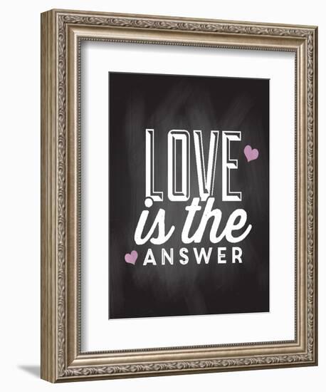 Love is the Answer-Kimberly Allen-Framed Premium Giclee Print