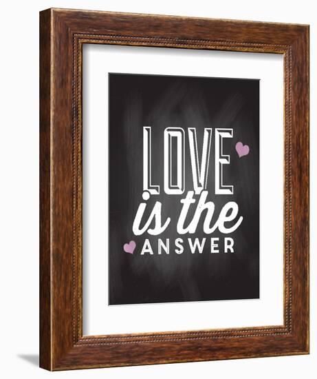 Love is the Answer-Kimberly Allen-Framed Premium Giclee Print