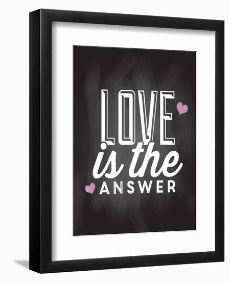 Love is the Answer-Kimberly Allen-Framed Premium Giclee Print