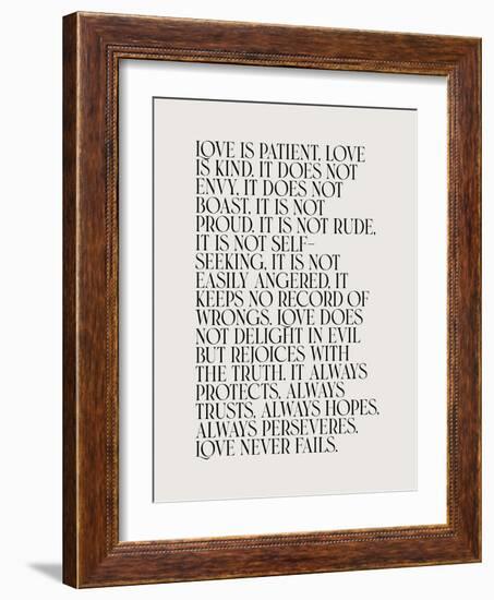 Love Is-Beth Cai-Framed Giclee Print