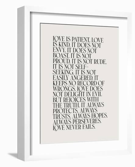 Love Is-Beth Cai-Framed Giclee Print