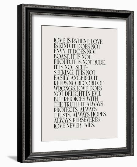 Love Is-Beth Cai-Framed Giclee Print