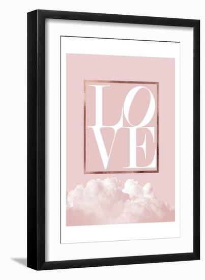 Love Joy Geo 1-Urban Epiphany-Framed Art Print