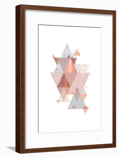 Love Joy Geo 2-Urban Epiphany-Framed Art Print