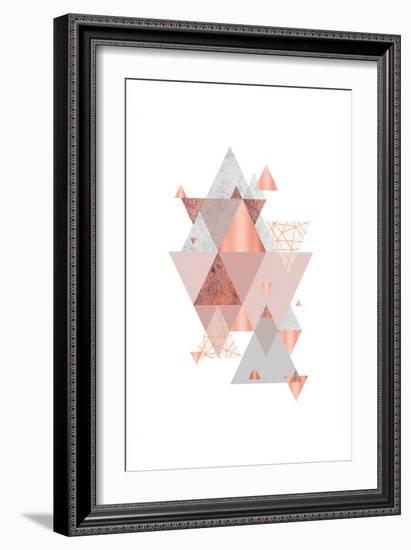 Love Joy Geo 2-Urban Epiphany-Framed Art Print