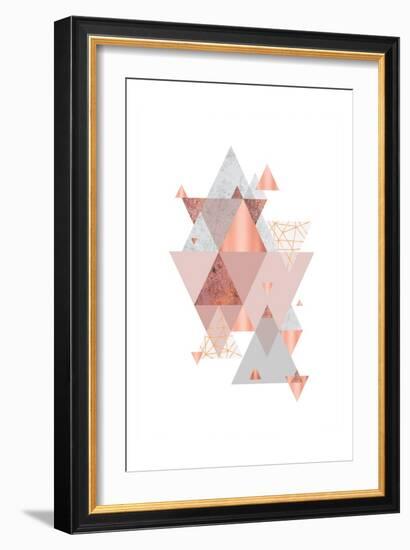 Love Joy Geo 2-Urban Epiphany-Framed Art Print