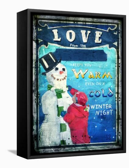 Love Keeps You Warm-Joel Christopher Payne-Framed Premier Image Canvas