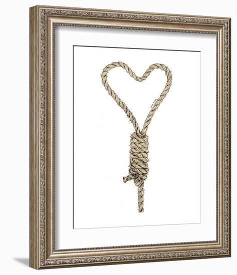 Love Kills-Urban Cricket-Framed Art Print