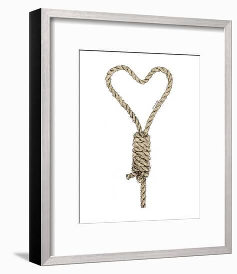 Love Kills-Urban Cricket-Framed Art Print