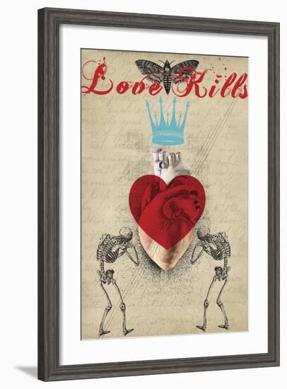 Love Kills-Elo Marc-Framed Giclee Print