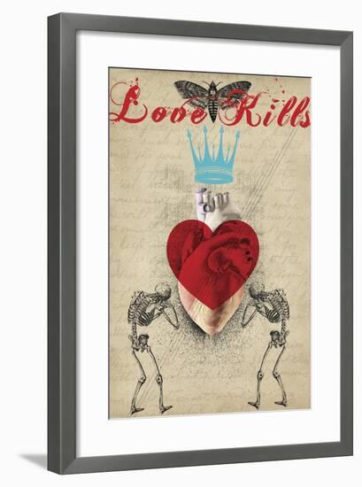 Love Kills-Elo Marc-Framed Giclee Print