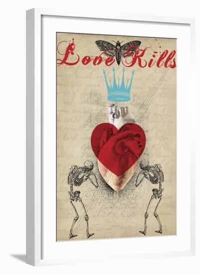 Love Kills-Elo Marc-Framed Giclee Print