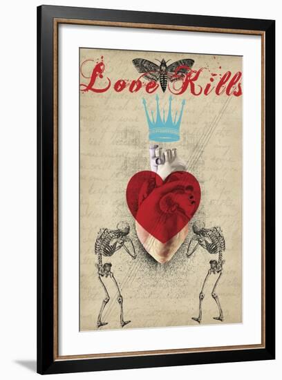 Love Kills-Elo Marc-Framed Giclee Print