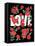 Love Kiss II-Regina Moore-Framed Stretched Canvas