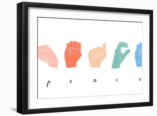 Love Languages IV-Emma Scarvey-Framed Art Print