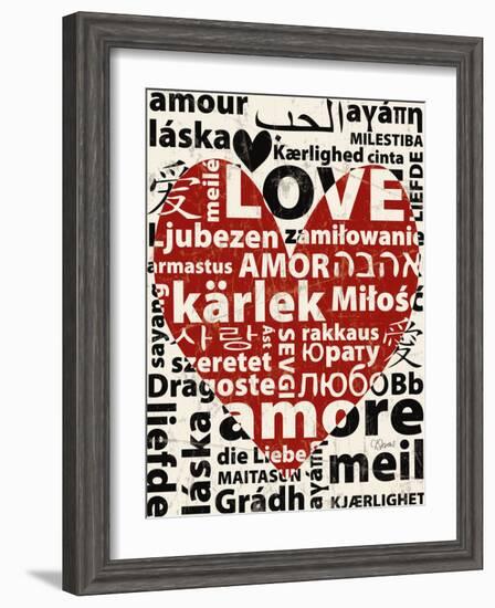 Love Languages-Carole Stevens-Framed Art Print